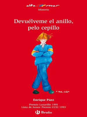 cover image of Devuélveme el anillo, pelo cepillo (ebook)